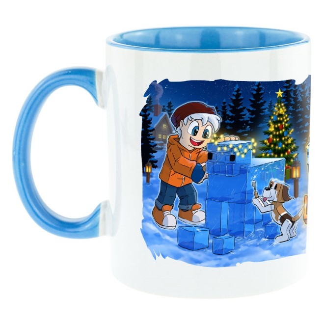 Winter Edition 2026 Bi-Color Tasse hellblau