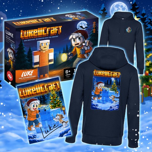 Winter mit LukeUCraft HOODIE KLEMMBAUSTEIN-BUNDLE