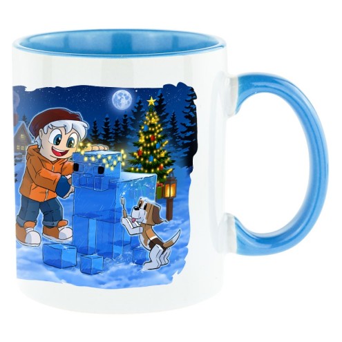 Winter Edition 2026 Bi-Color Tasse hellblau